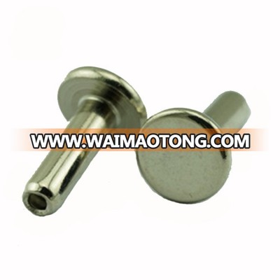 flat round head semi-tubular rivet China